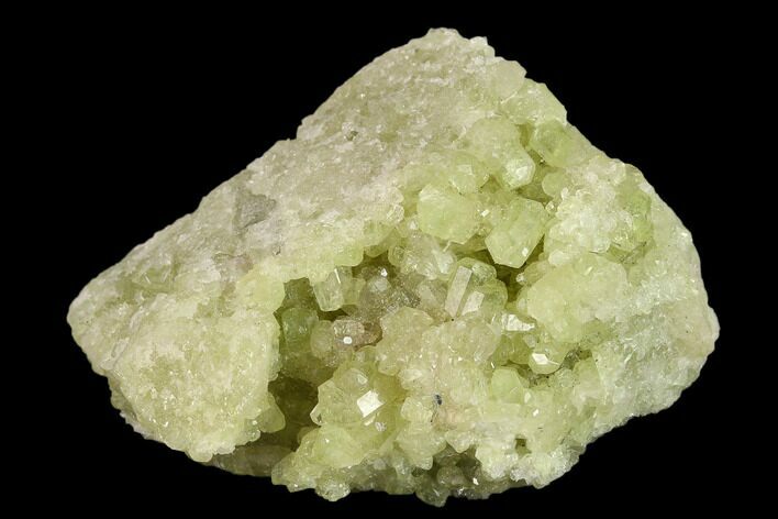 Vesuvianite Crystal Cluster - Jeffrey Mine, Canada #134406